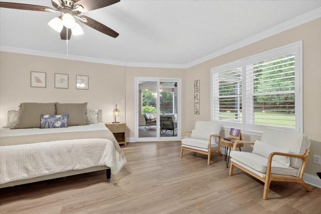 Master Suite & Garden Views