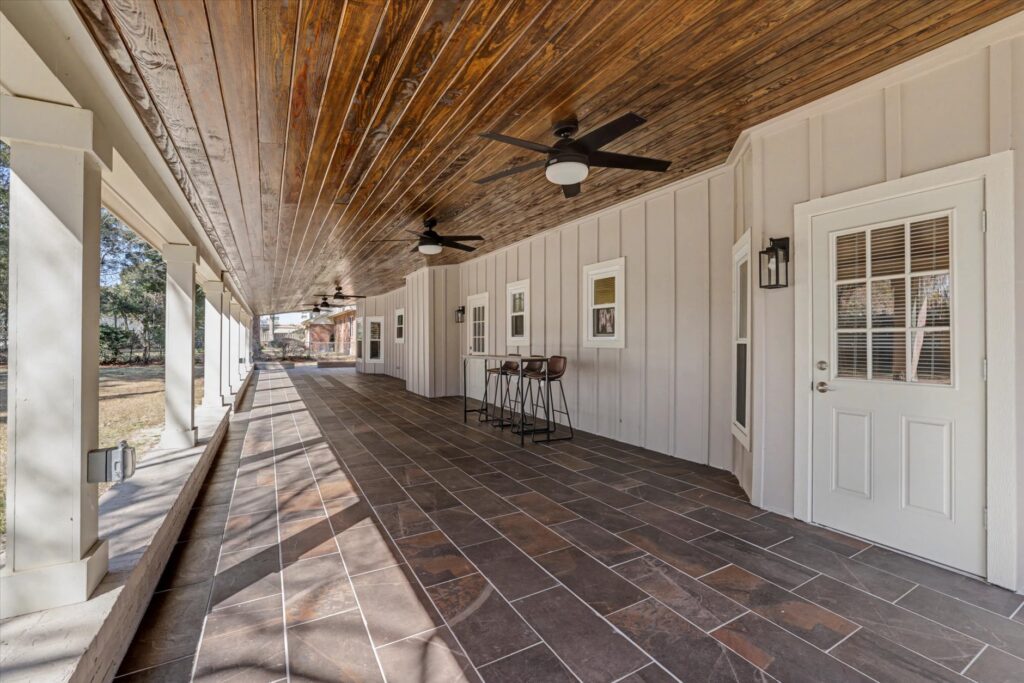 Back Porch Area